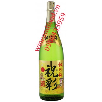 Rượu Sake vảy vàng Takara Shozu 1l8
