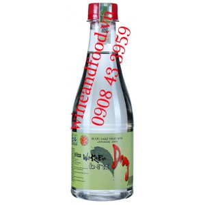 Rượu Sake Wakaba Dry chai 350ml