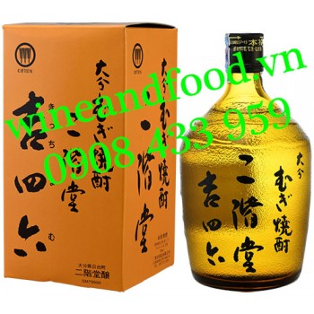 Rượu Shochu Mugi Nikaido Kichom 720ml