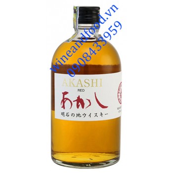 Rượu Whisky Akashi Red Nhật Bản 500ml