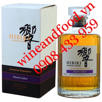 Rượu Whisky Hibiki Japanese Harmony Master's Select 700ml
