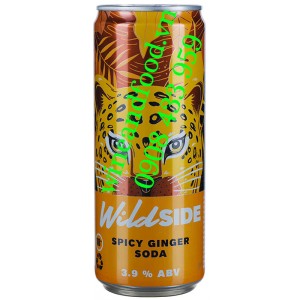 Nước uống lên men vị Gừng Wild Side Spicy Ginger Soda 330ml