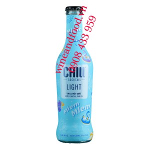 Cocktail Chill Light Vodka Việt Quất chai 275ml