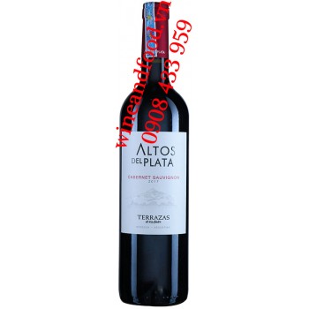 Rượu vang Altos Del Plata Terrazas Cabernet Sauvignon 750ml