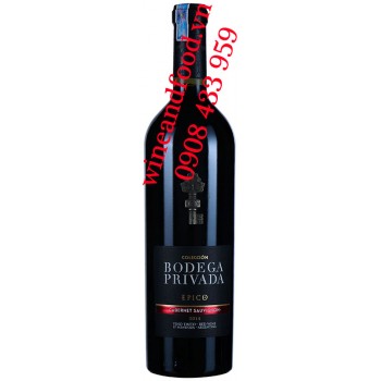 Rượu vang Bodega Privada Epico Cabernet Sauvignon 750ml