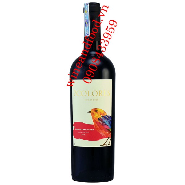 Rượu vang 7 Colores Cabernet Sauvignon