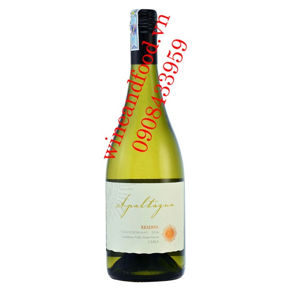 Rượu vang Apaltagua Reserva Chardonnay 750ml