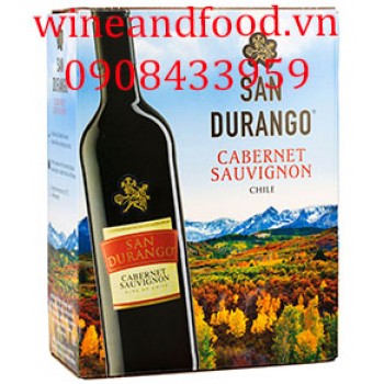 Rượu vang San Durango Cabernet Sauvignon 3l