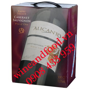Rượu vang Alicanto Cabernet Sauvignon bịch 3l