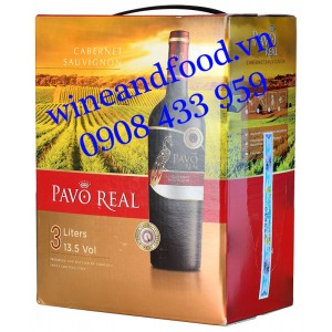 Rượu vang Pavo Real Cabernet Sauvignon bịch 3 Lít