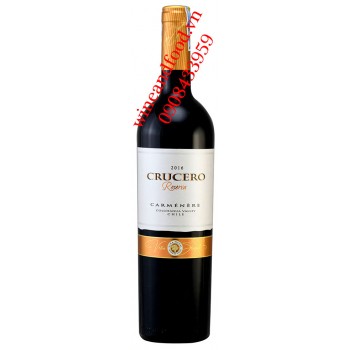 Rượu vang Crucero Reserva Carmenere 750ml
