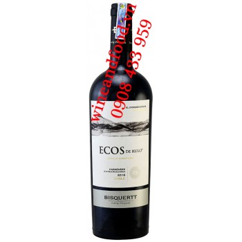 Rượu vang Ecos de Rulo Bisquertt Carmenere Single Vineyard 750ml