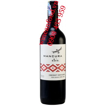 Rượu vang Mancura Etria Cabernet Sauvignon 750ml