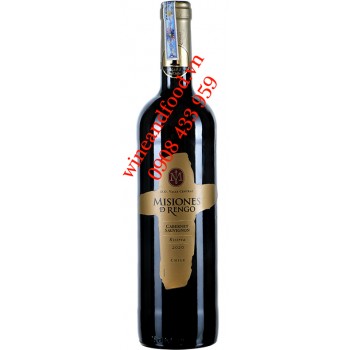 Rượu vang Misiones Đ Rengo Cabernet Sauvignon Reserva 750ml