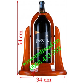 Rượu vang Passion Cabernet Sauvignon kệ gỗ 3 Lít