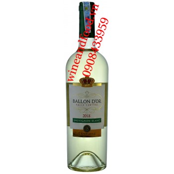 Rượu vang Ballon D'OR Sauvignon Blanc trắng 750ml