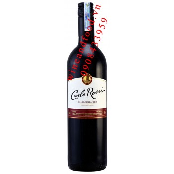Rượu vang Carlo Rossi California red 750ml