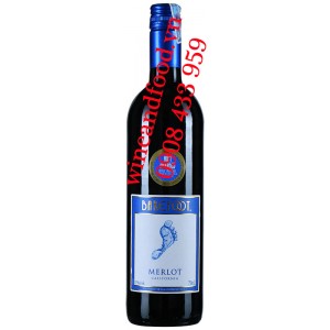 Rượu vang Barefoot Merlot California 750ml