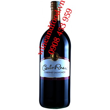 Rượu vang Carlo Rossi Cabernet Sauvignon chai 1L5