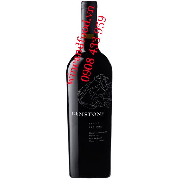Rượu vang Gemstone Red Blend 2015
