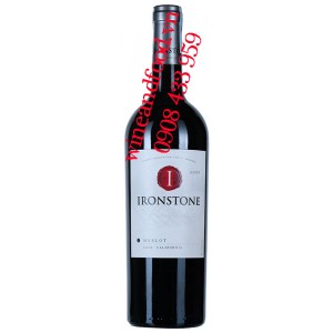 Rượu vang Ironstone Merlot Lodi California 750ml