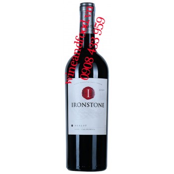 Rượu vang Ironstone Merlot Lodi California 750ml