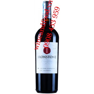 Rượu vang Ironstone Zinfandel 750ml