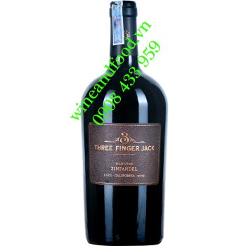 Rượu vang Three Finger Jack Zinfandel 750ml