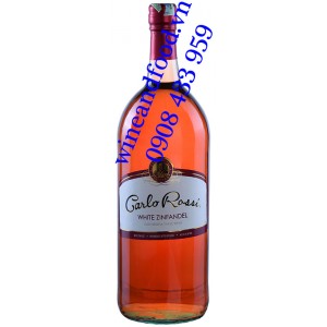 Rượu vang hồng Carlo Rossi White Zinfandel 1 Lít 5