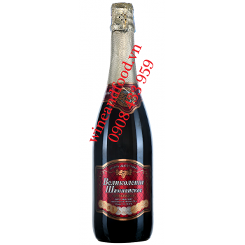 Rượu Champagne Nga 11 đồng tiền đỏ 750ml