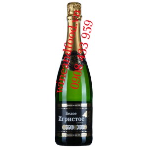 Rượu Champagne vang nổ Nga 9 đồng tiền trắng 750ml
