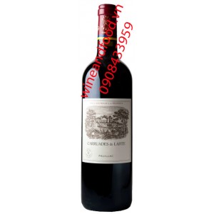 Rượu vang Carruades de Lafite 2000