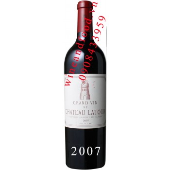 Rượu vang chateau Latour Grand Cru Classe 2007