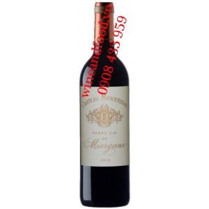 Rượu vang chateau Monbrison Margaux 3eme Cru Classé 2015