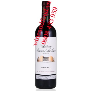 Rượu vang chateau Prieure Lichine 4ème Cru Classé 2010