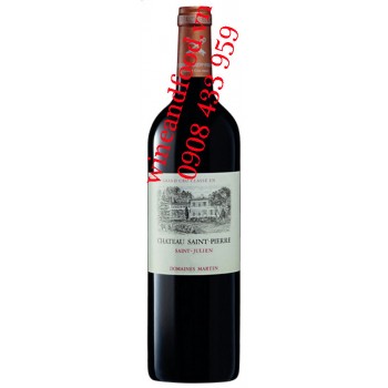 Rượu vang chateau Saint Pierre 4ème Cru Classé 2005