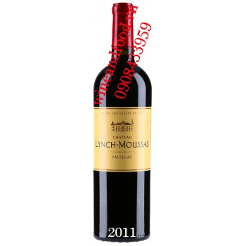 Rượu vang chateau Lynch Moussas 2011