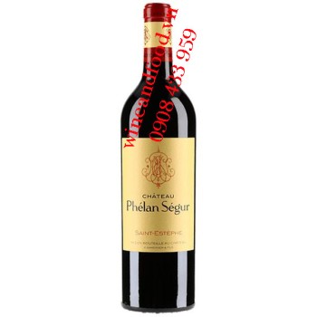 Rượu vang chateau Phelan Segur AOC Saint Stèphe 2012