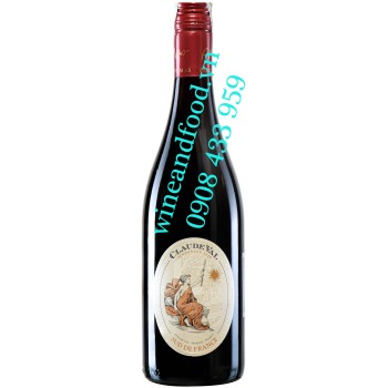 Rượu vang Claude Val Rouge 750ml