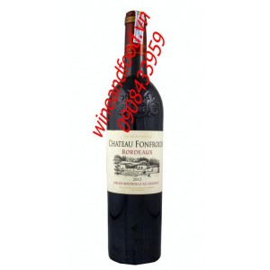 Rượu vang đỏ Bordeaux Chateau Fonfroide