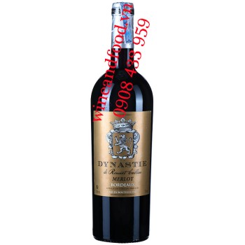 Rượu vang Dynastie Merlot Bordeaux 750ml