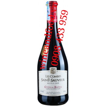 Rượu vang Les Combes de Saint Sauveur Côtes Du Rhône