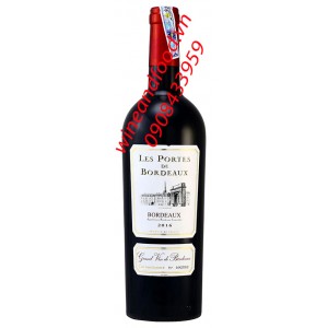 Rượu vang Les Portes de Bordeaux 750ml