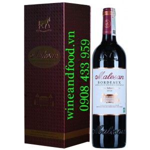 Rượu vang Malesan Bordeaux Cuvée Selectionnée 750ml