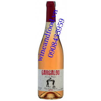 Rượu vang Gargalou Rose hồng 750ml