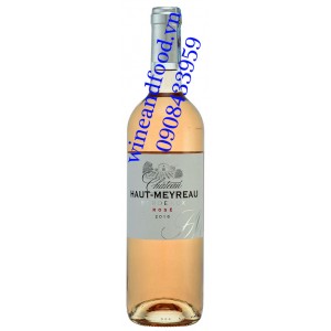 Rượu vang chateau Haut Meyreau Rosé hồng 750ml