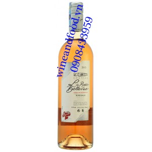 Rượu vang hồng chateau La Rose Bellevue 750ml