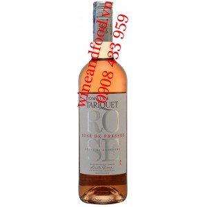 Rượu vang Hồng Domaine Tariquet Rosé de Pressée