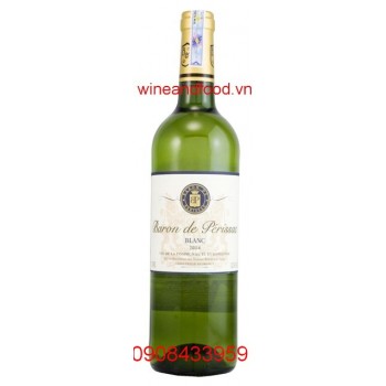 Rượu vang Baron de Perisson Blanc 2014