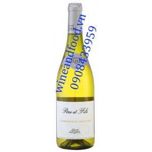 Rượu vang Laurent Miquel Pere et Fils Chardonnay